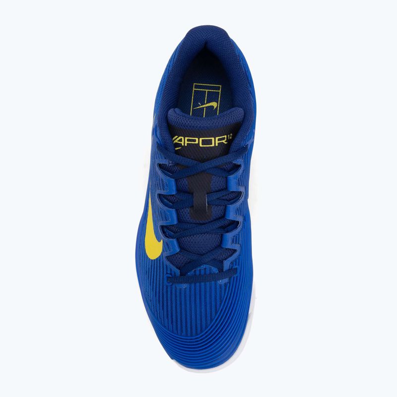 Herren Tennisschuhe Nike Vapor 12 Racer Blau / Lightening / Deep Royal Blau 5