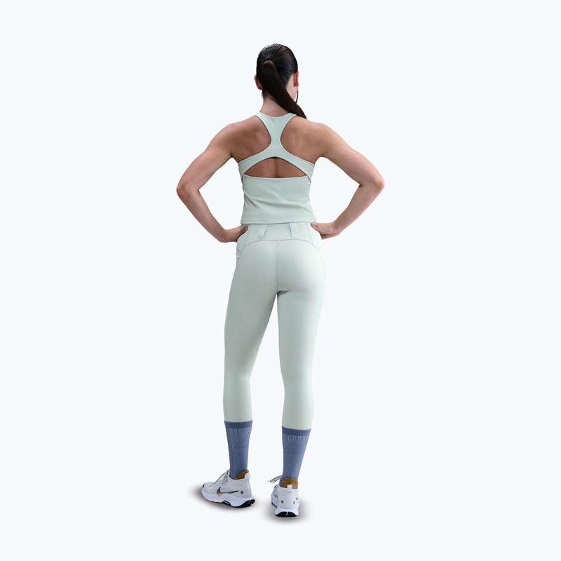 Shirt Damen Nike Trail Medium Support Sports Bra Tank Top light silver 3