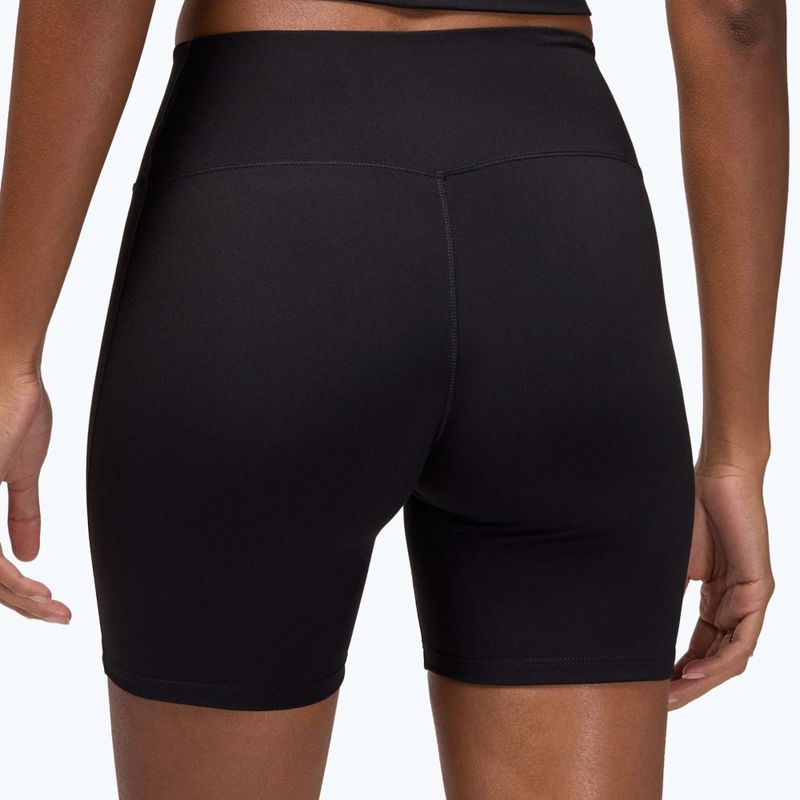 Damen-Shorts Jordan Sport Dri-Fit High Waisted 6" black/white 3