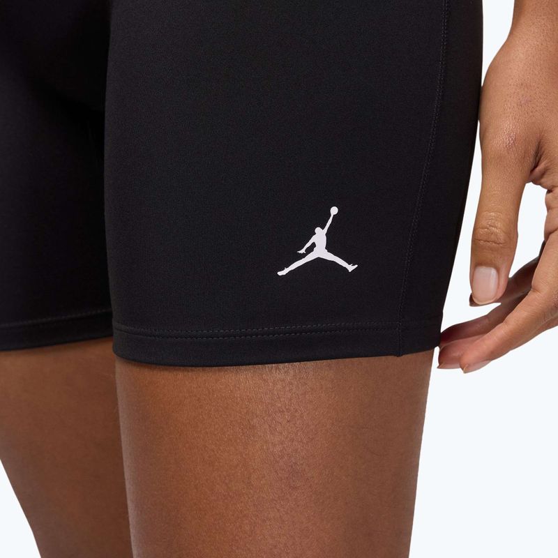Damen-Shorts Jordan Sport Dri-Fit High Waisted 6" black/white 4