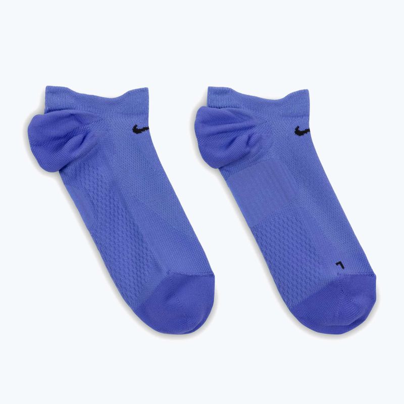 Socken Nike Running Midweight No-Show sapphire/black/black 3