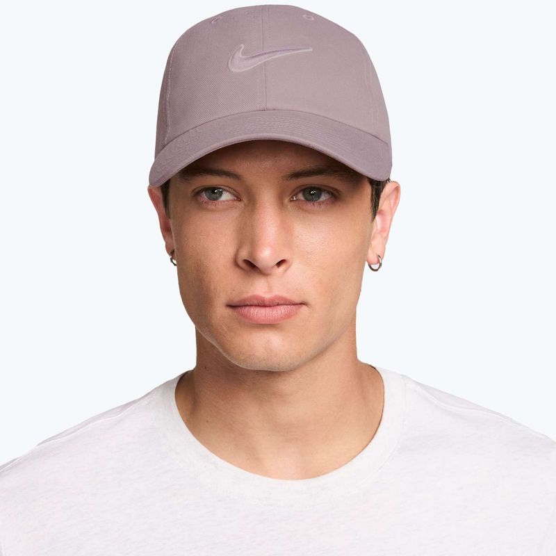 Basecap Nike Club Unstructured Swoosh Light Violet Ore/Particle Rose 5