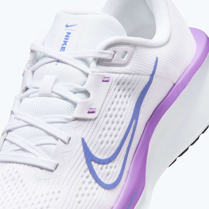 Damen-Laufschuhe Nike Quest 6 white/black/bright violet/sapphire 9
