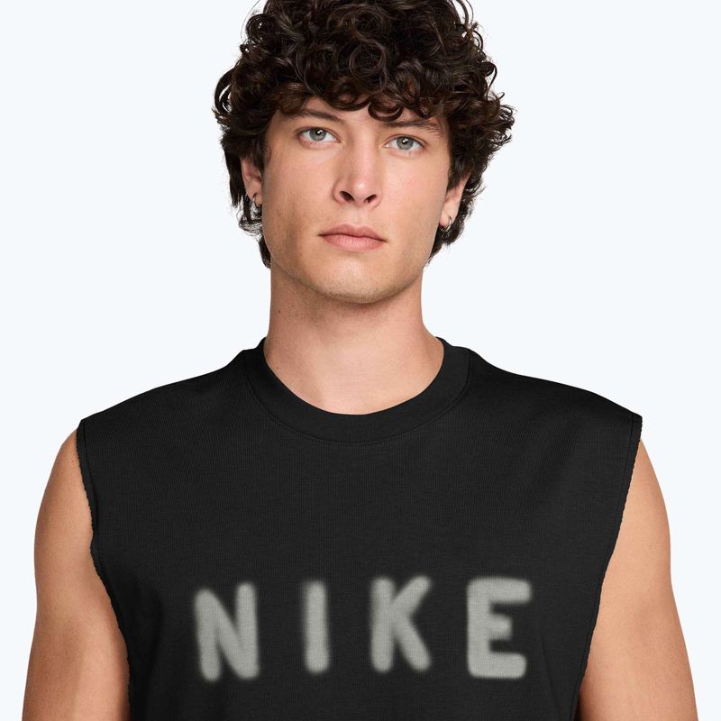 Herren T-Shirt Nike Athletic Club Dri-Fit black/black 3