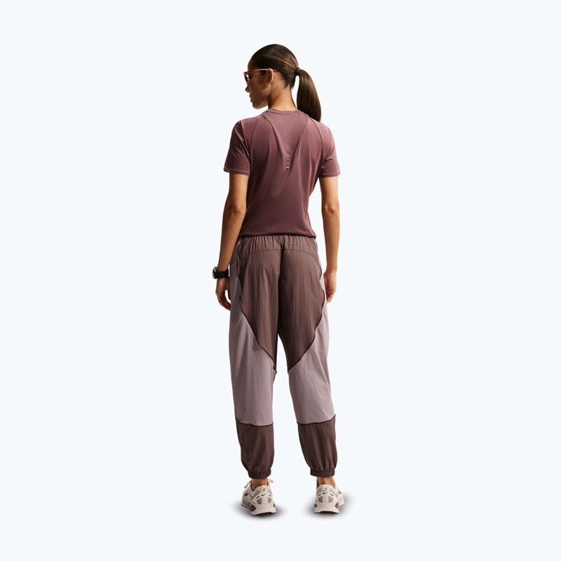Damen-Laufhose Nike Swift UV Repel Mid-Rise tattoo/light violet ore 3