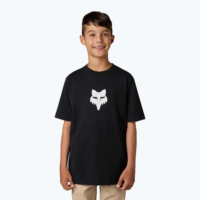 Shirt Kinder Fox Racing Fox Head Jr u black