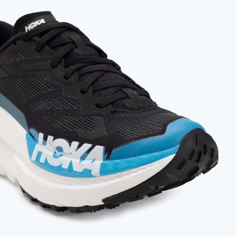 Damen-Laufschuhe HOKA Matafe X schwarz/himmelblau 7