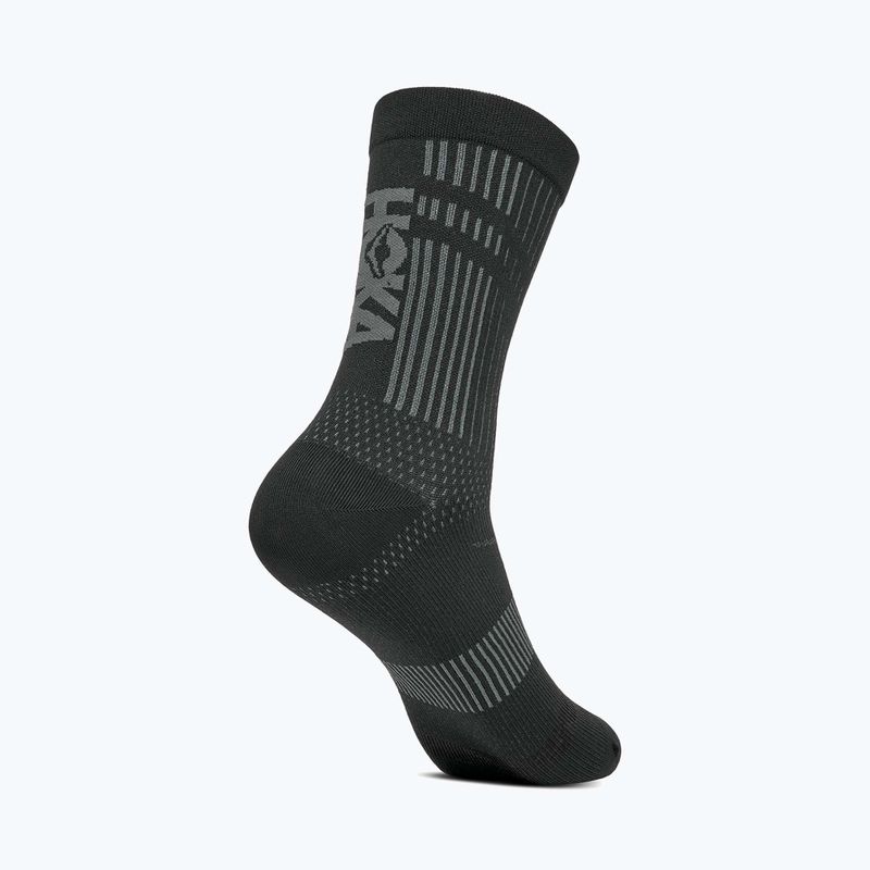 HOKA Trail Race Crew Socken schwarz 8