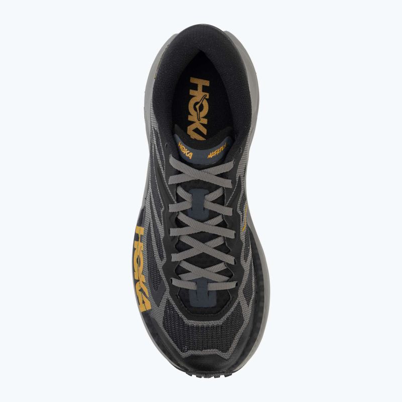 Herren Laufschuhe Hoka Mafate X black/cement 5