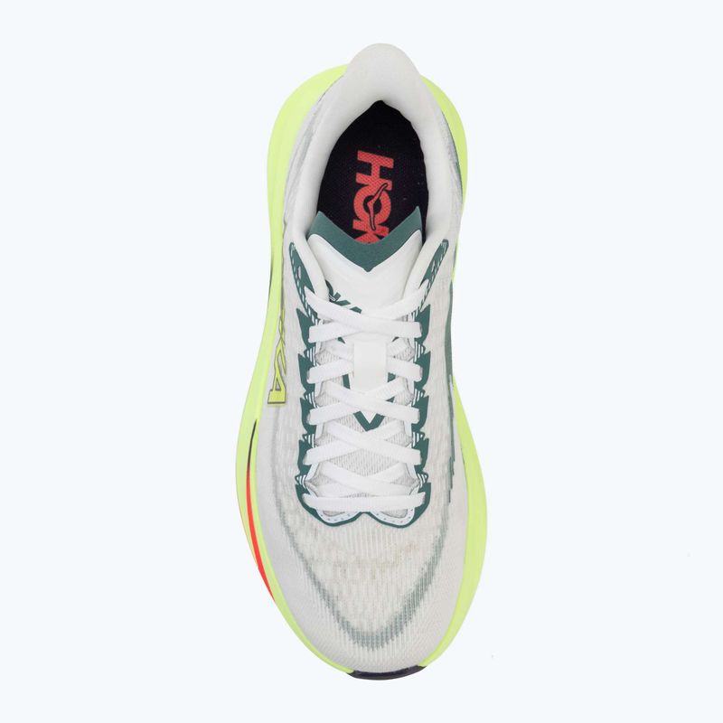Damen Laufschuhe HOKA Mach 7 frost/neon yuzu 5