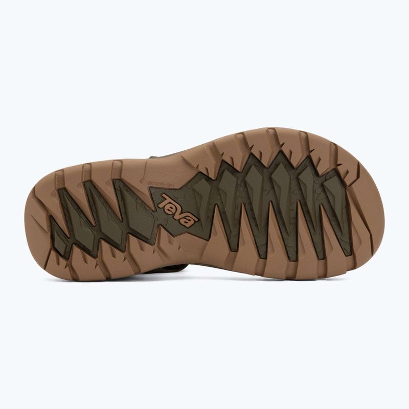 Herren-Sandalen Teva Terra Fi 5 Universal dark olive/honey brown 4