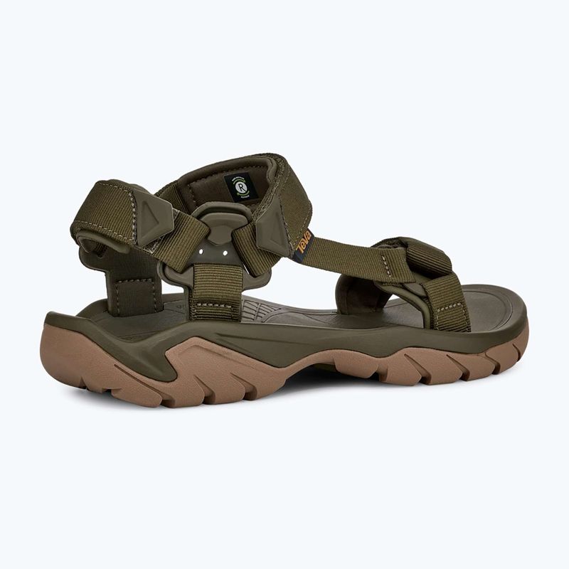 Herren-Sandalen Teva Terra Fi 5 Universal dark olive/honey brown 9