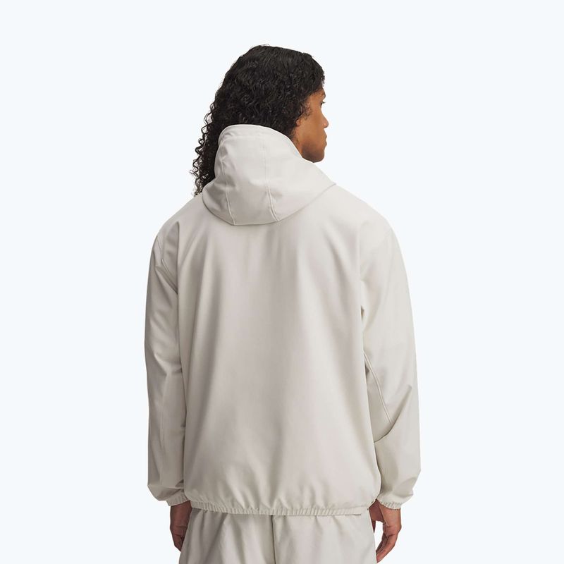 Herren-Hoodie Under Armour Unstoppable Woven Hoodie summit white/white 3