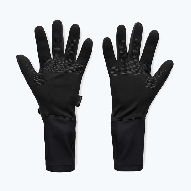 Herren-Laufhandschuhe Under Armour Storm Fleece Run black/black/reflective 2