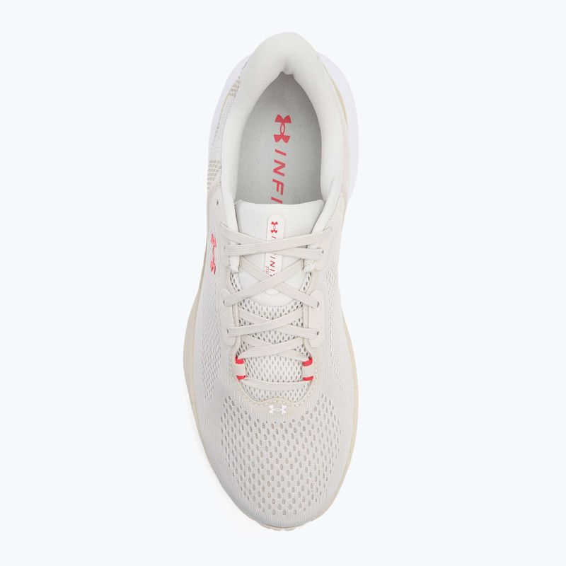 Laufschuhe Herren Under Armour Innfinite Pro 2 summit white/khaki base/racer red 5