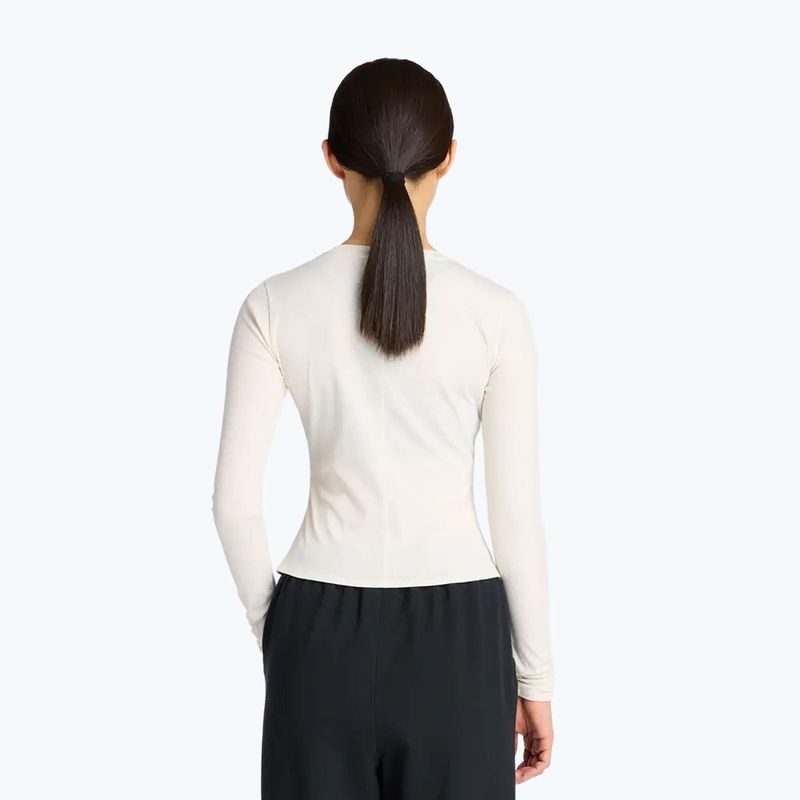 Damen-Longsleeve New Balance Micro-Rib weiß 2