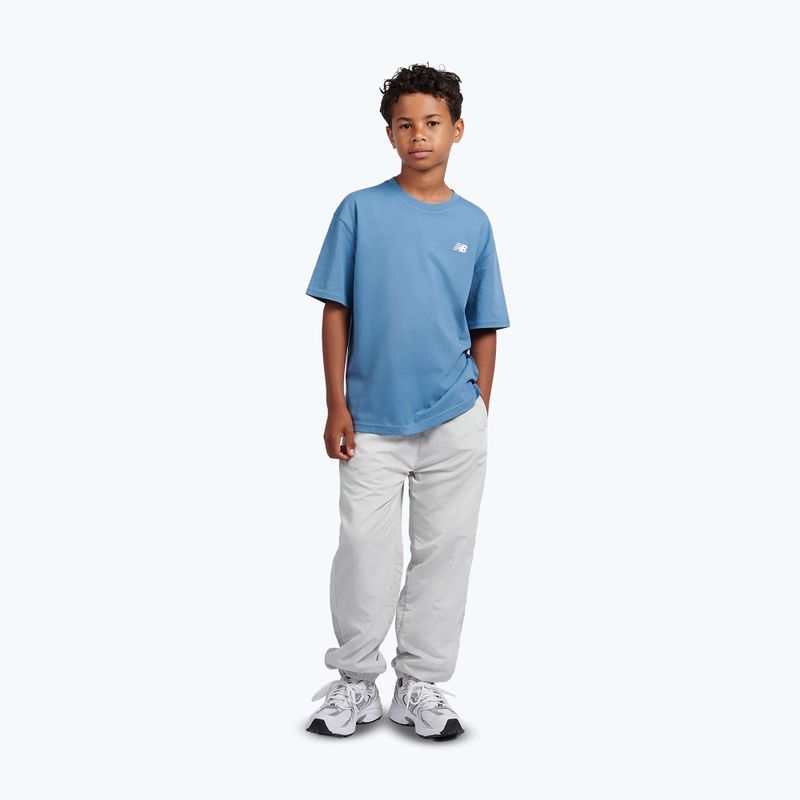 Kinder-Shirt New Balance Jersey Small Logo Tee shoreline blue 2