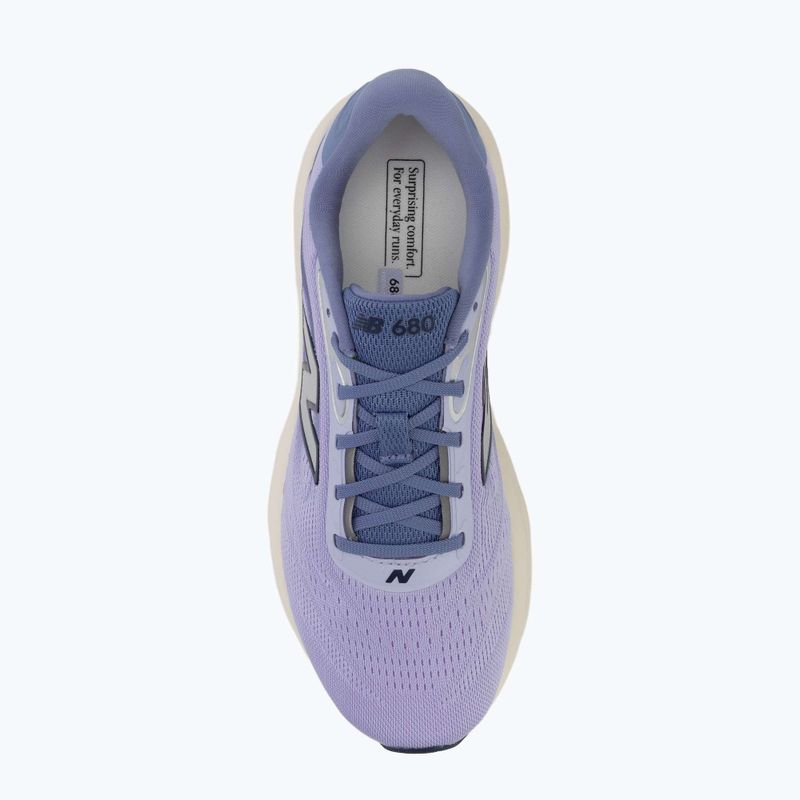 Damen-Laufschuhe New Balance Fresh Foam 680's V9 glint blue/fairweather blue/navy 5
