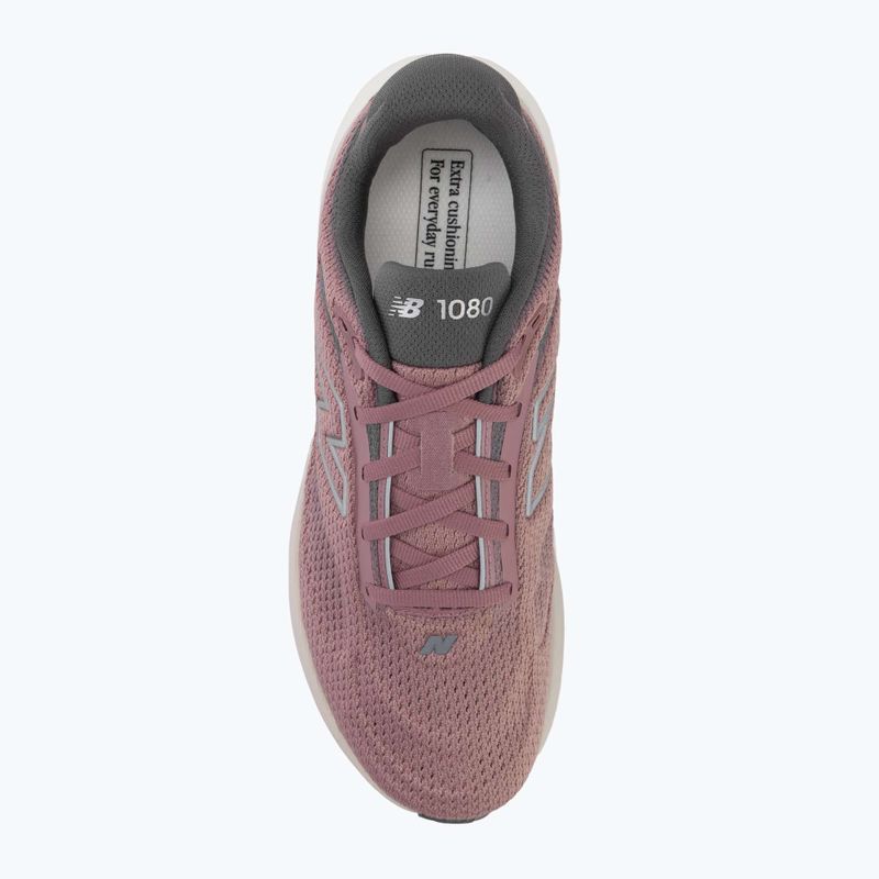Damen-Laufschuhe New Balance 1080's V15 rosewood/silver metallic/neptune grey 5