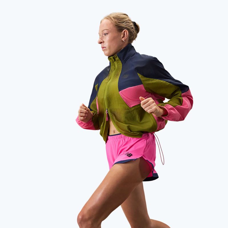 Laufshorts Damen New Balance Schuhe Run Essentials 3" pink heat 4