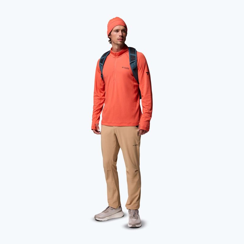 Herren-Sweatshirt Columbia DriVenture Half Zip zing/white 2