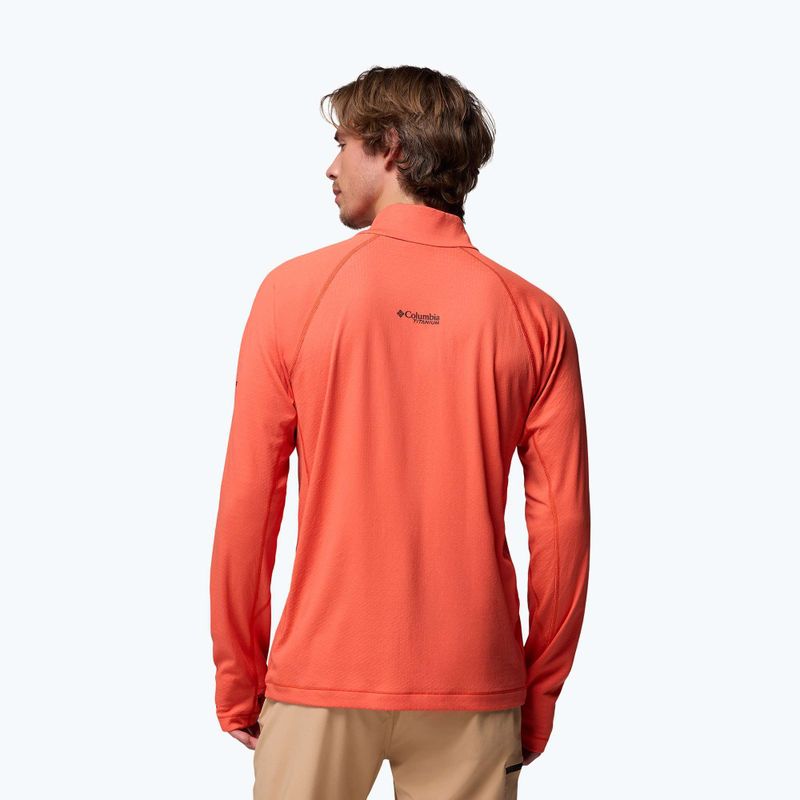 Herren-Sweatshirt Columbia DriVenture Half Zip zing/white 3