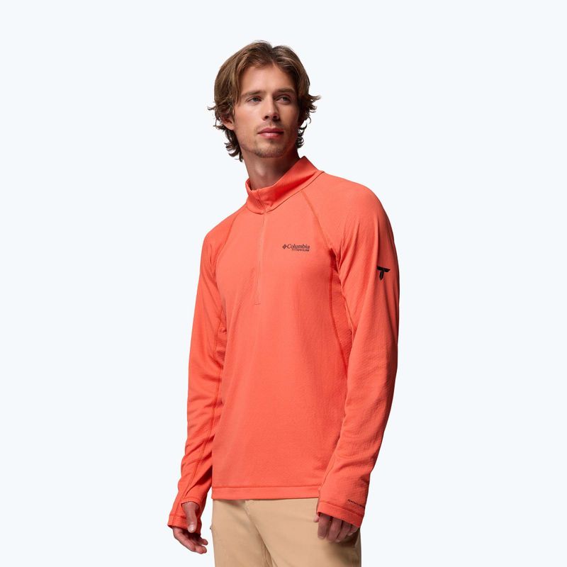 Herren-Sweatshirt Columbia DriVenture Half Zip zing/white 4