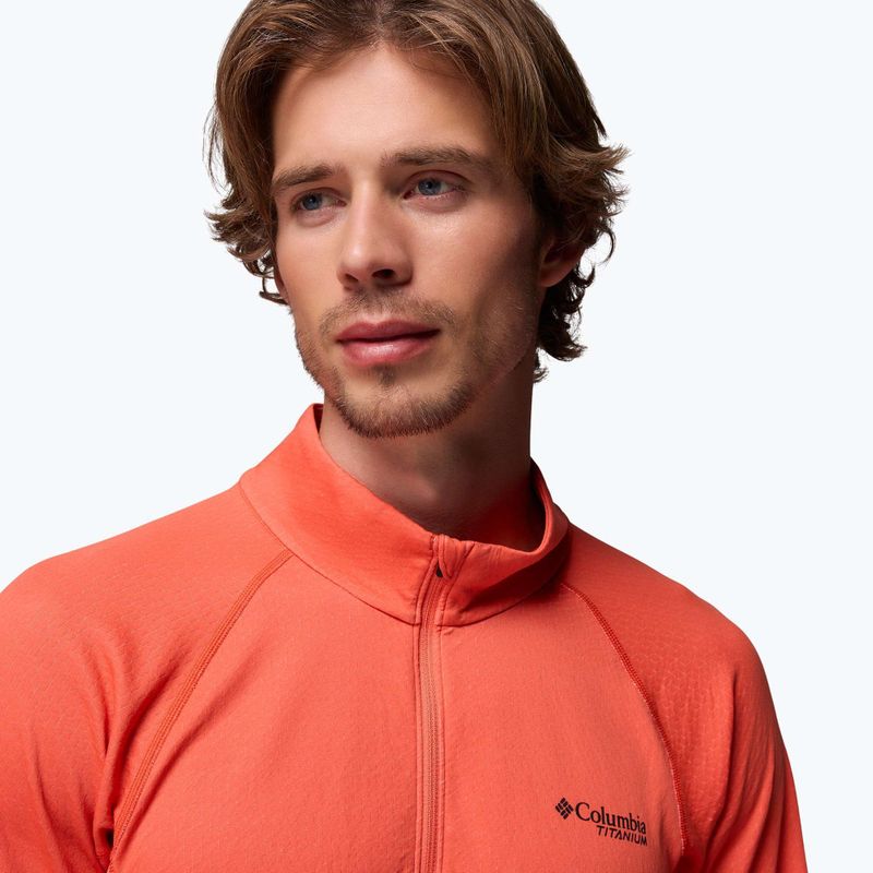 Herren-Sweatshirt Columbia DriVenture Half Zip zing/white 5