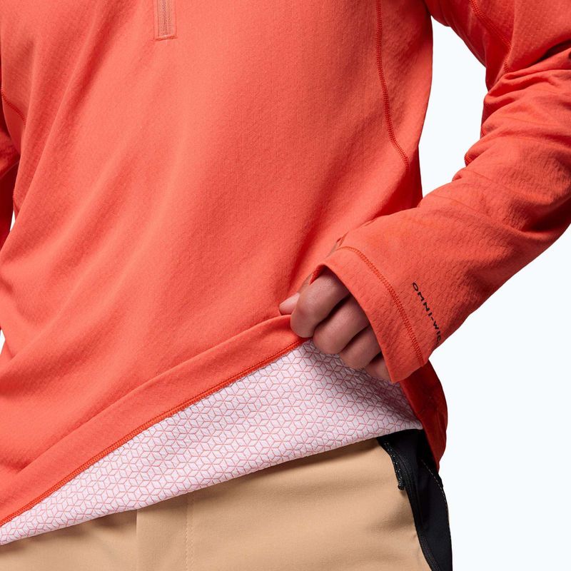 Herren-Sweatshirt Columbia DriVenture Half Zip zing/white 8