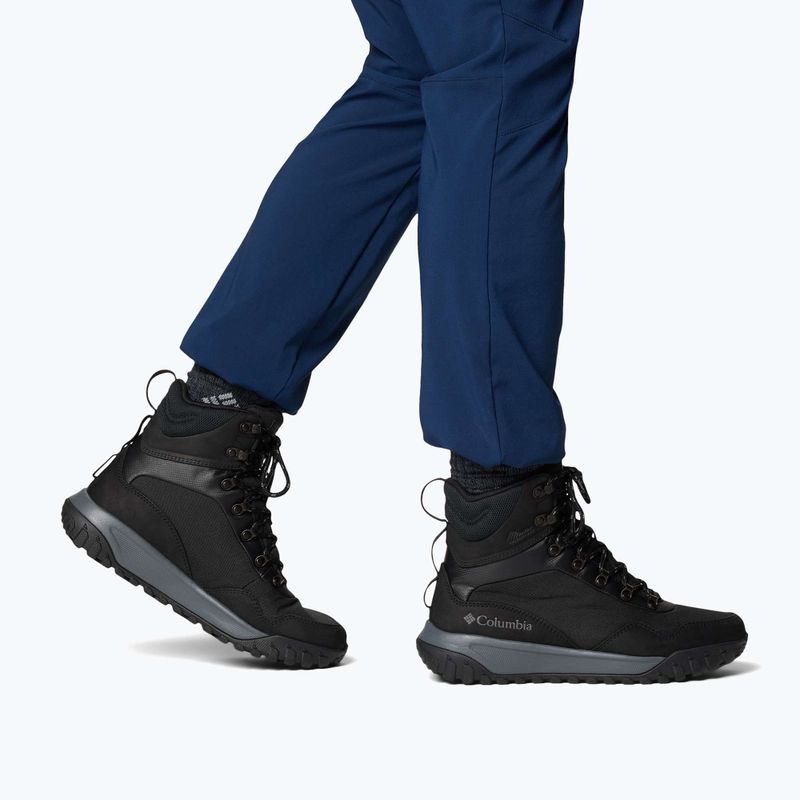 Herrenschuhe Columbia Burnsider Omni-Heat Infinity black/city grey 8