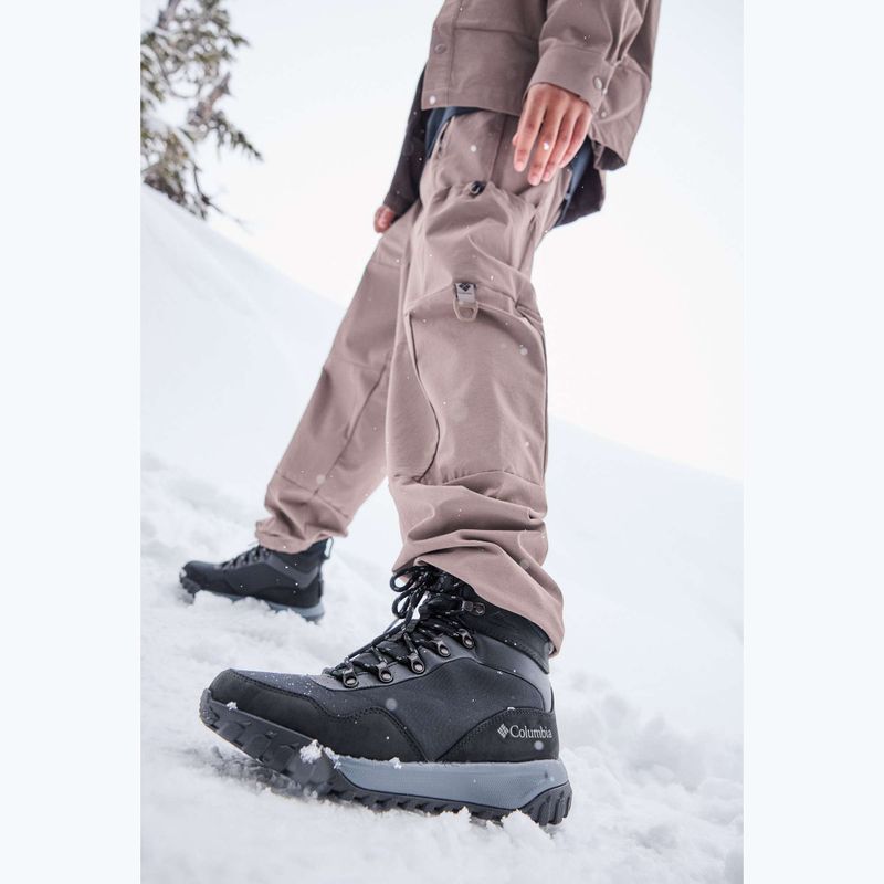 Herrenschuhe Columbia Burnsider Omni-Heat Infinity black/city grey 9