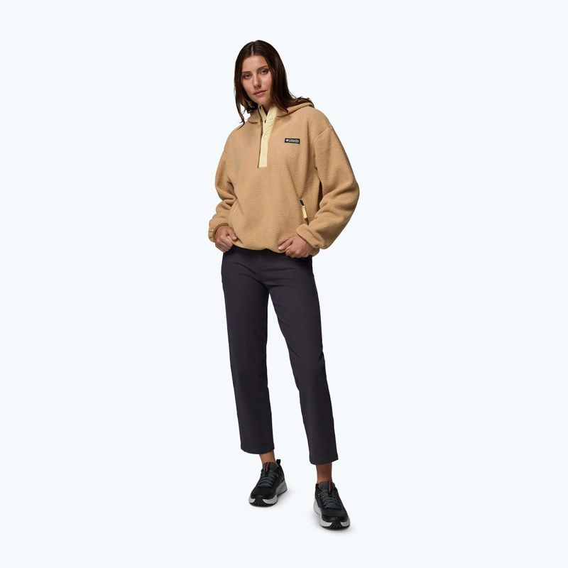 Damen-Fleecejacke Columbia Helvetia II Hoodie canoe 2