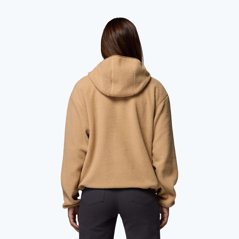Damen-Fleecejacke Columbia Helvetia II Hoodie canoe 3