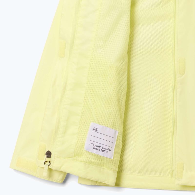 Kinder-Regenjacke Columbia Arcadia II Jacket citron haze 3