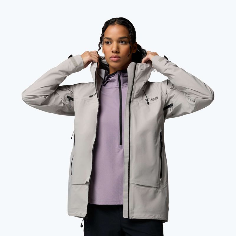 Damen-Softshelljacke Columbia Saudan Pro 3L flint grey 5