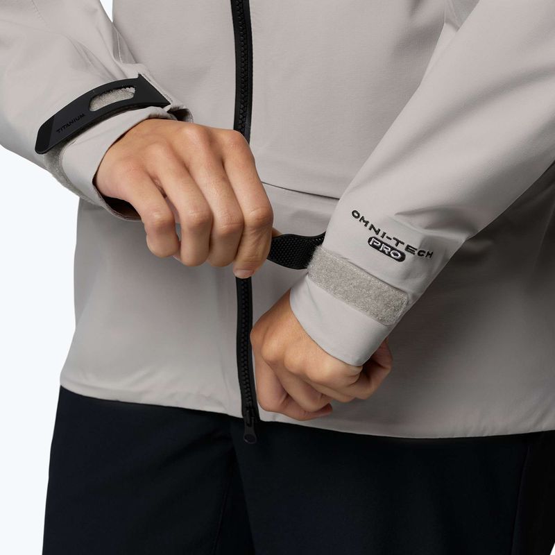 Damen-Softshelljacke Columbia Saudan Pro 3L flint grey 12