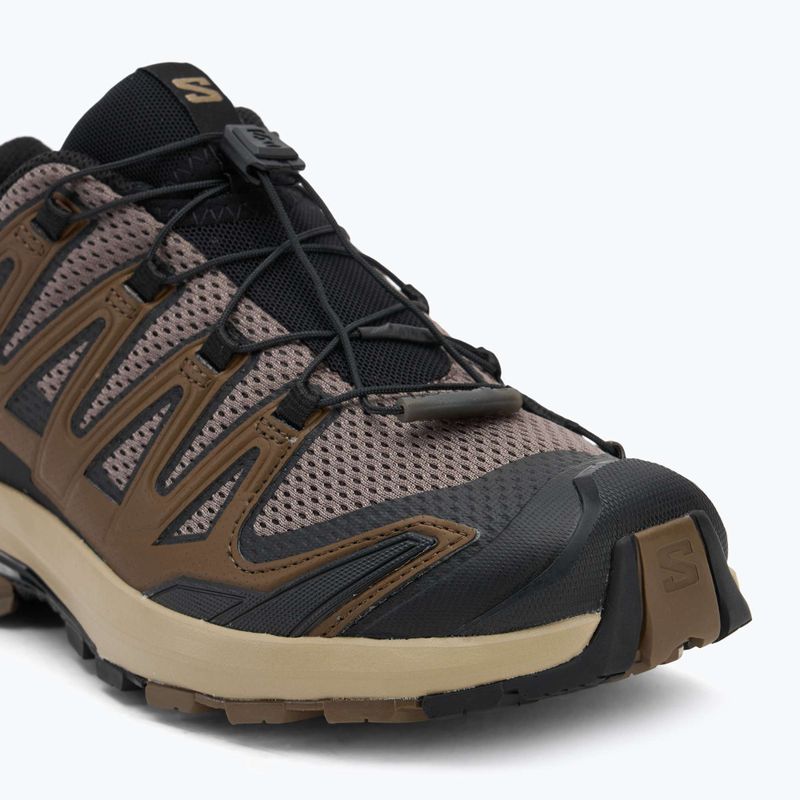 Herren Laufschuhe Salomon XA Pro 3D V9 falcon/desert tan/schwarz 7