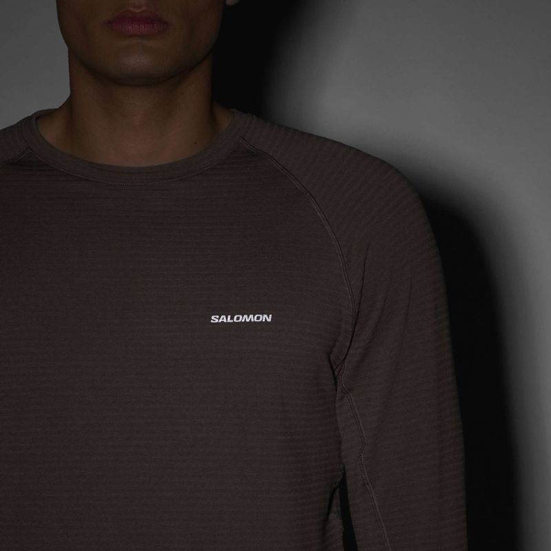 Herrenpullover Salomon Essential Lightwarm CN iron 4