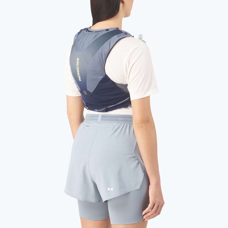 Laufweste Salomon ADV SKIN 5 Gradient Set maritime blue/gray 4