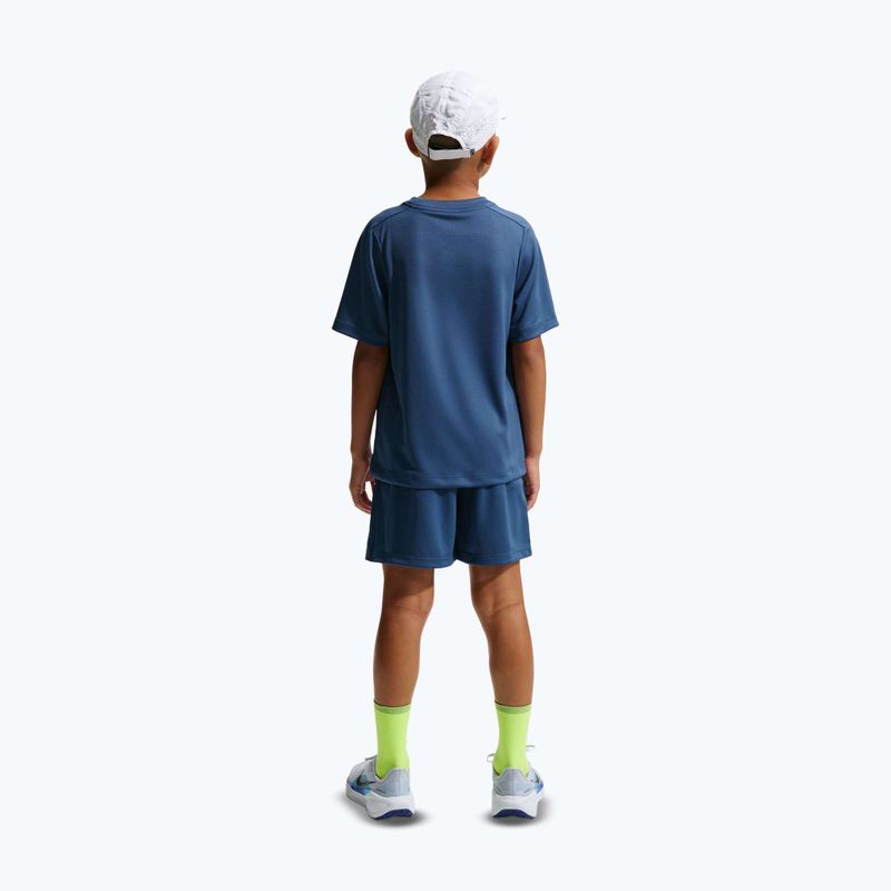 Kinder-T-Shirt Nike Multi Dri-Fit mystic navy/white 3