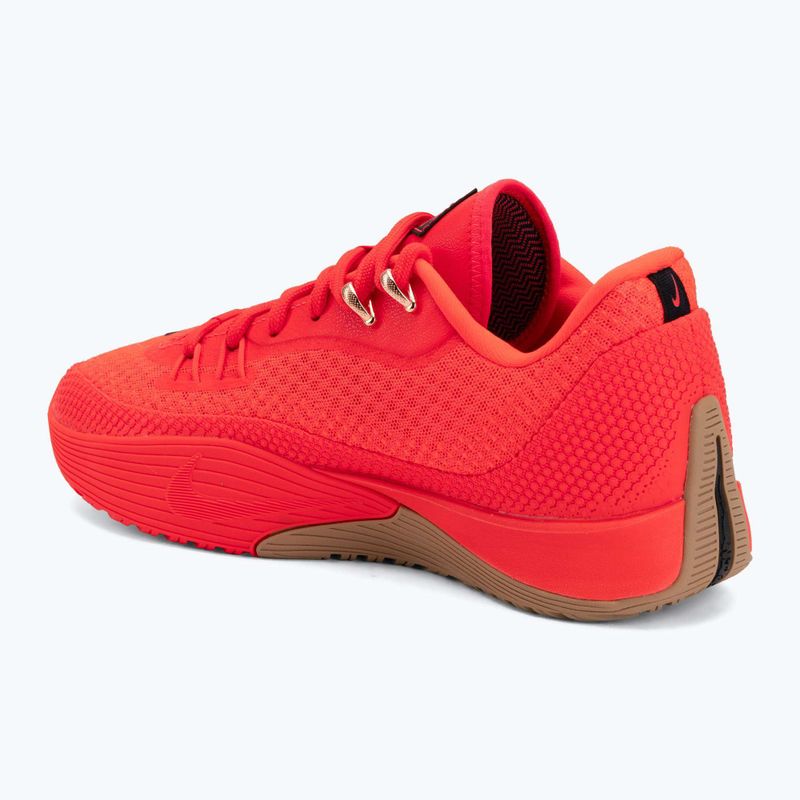 Herren-Basketballschuhe Nike Street Flare bright crimson/gum light brown/black 3