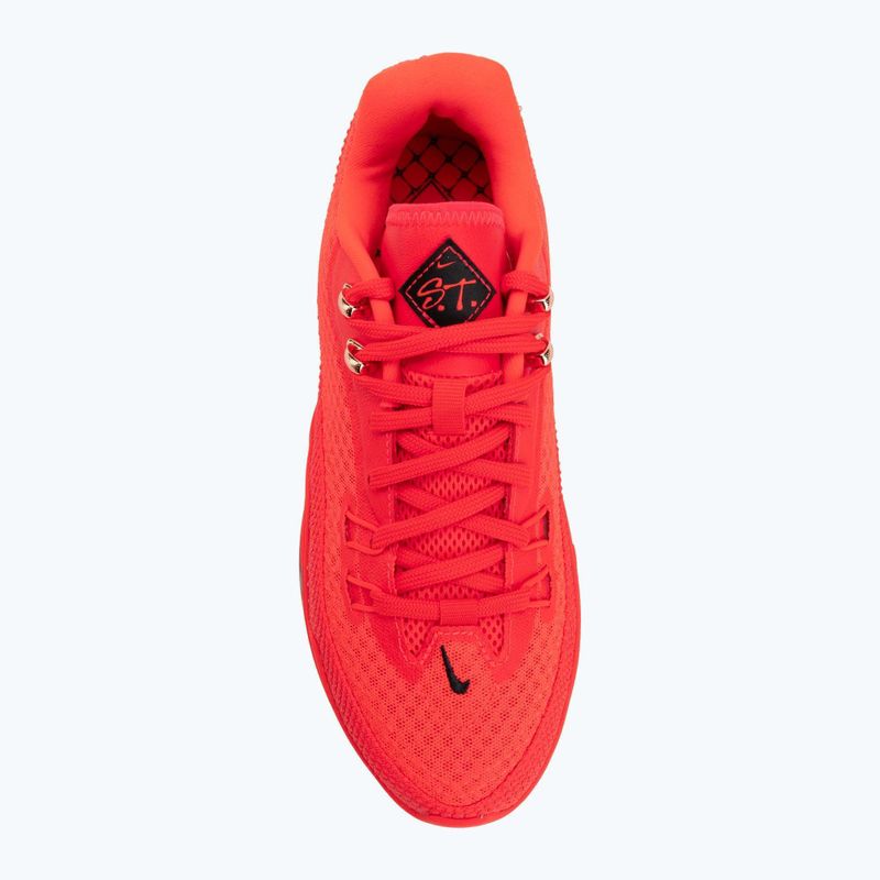 Herren-Basketballschuhe Nike Street Flare bright crimson/gum light brown/black 5