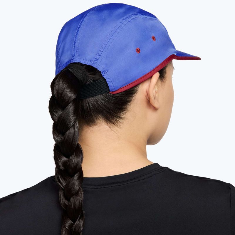 Basecap Nike Dri-Fit Fly sapphire/team crimson/hydrogen blue 2