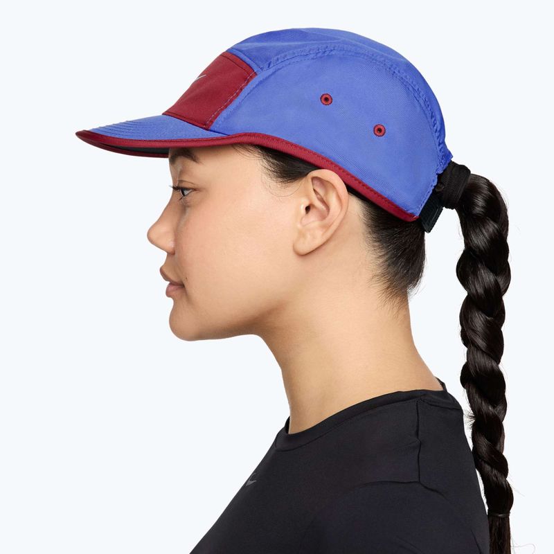 Basecap Nike Dri-Fit Fly sapphire/team crimson/hydrogen blue 3