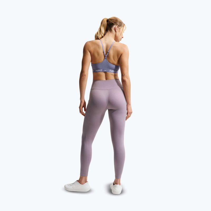 Trainingstights Damen Nike One High-Waisted 7/8 light violet ore/white 3