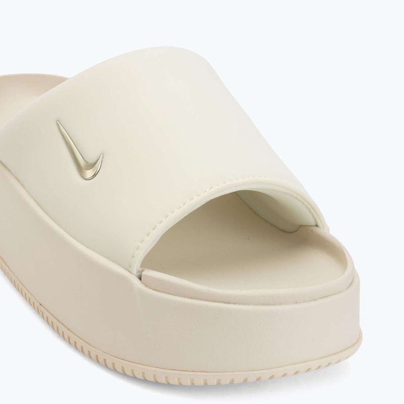 Damen-Pantoletten Nike Calm Elevation coconut milk 7