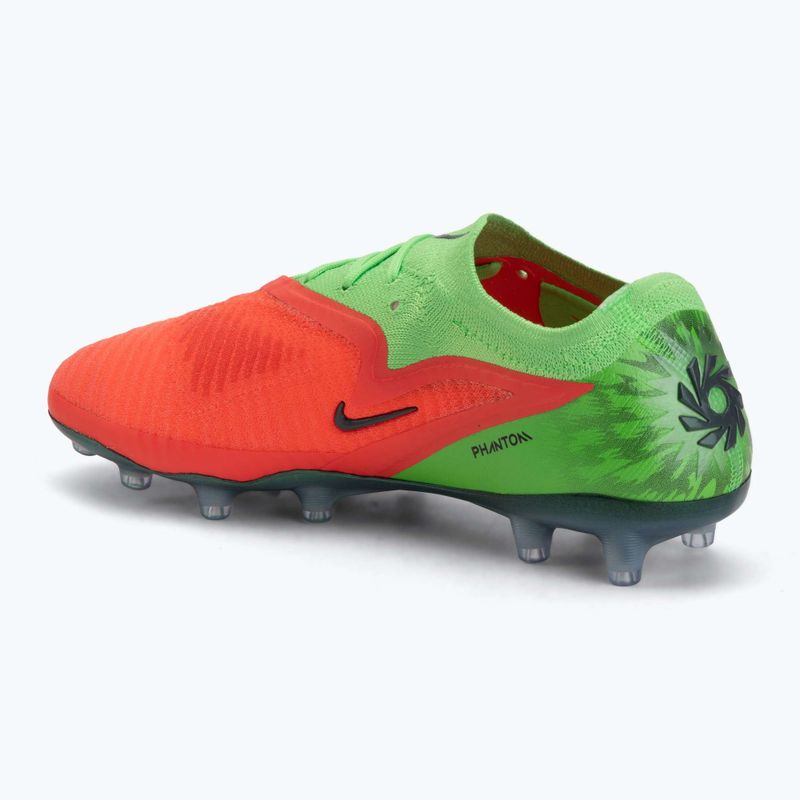 Herren-Fußballschuhe Nike Phantom 6 Low Elite Erling Haaland AG hot punch/green strike/black 3