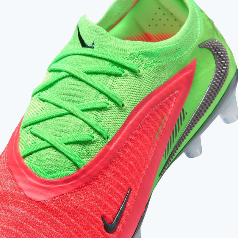 Herren-Fußballschuhe Nike Phantom 6 Low Elite Erling Haaland AG hot punch/green strike/black 10