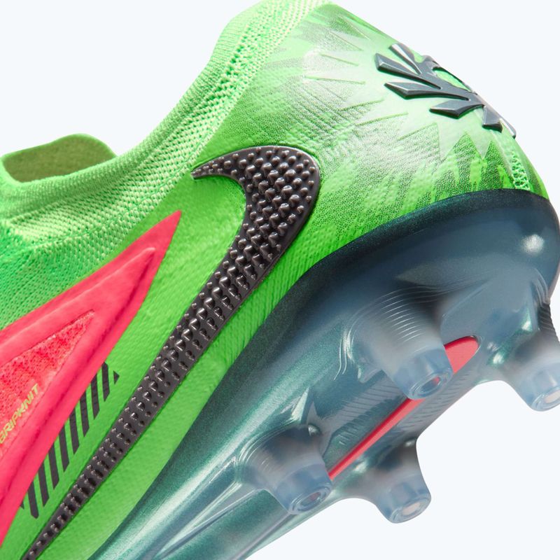 Herren-Fußballschuhe Nike Phantom 6 Low Elite Erling Haaland AG hot punch/green strike/black 12