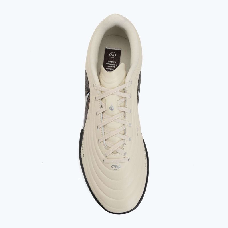 Herren-Fußballschuhe Nike United Tiempo Maestro Academy TF fossil/burgundy crush/metallic silver 5